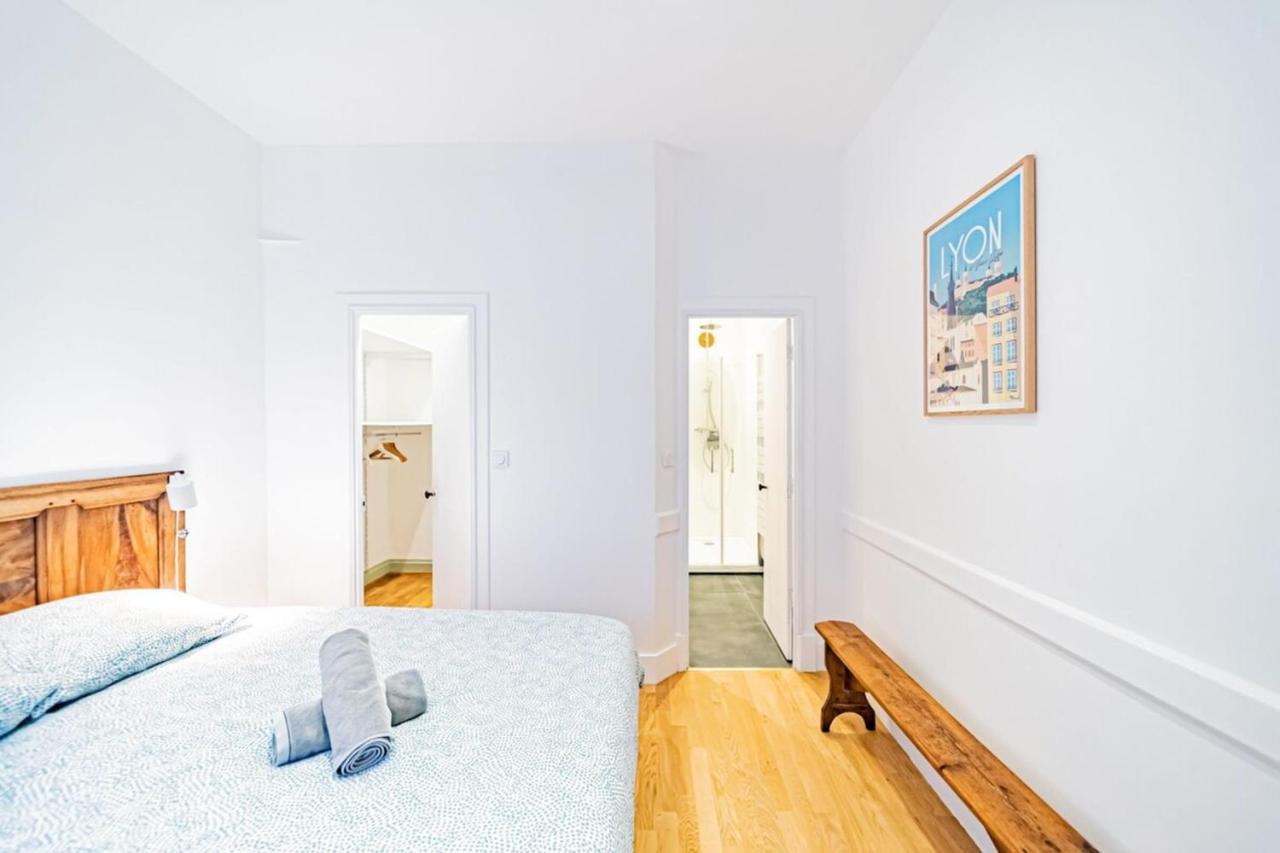 Aapartment With Character Parquet Flooring Fireplace - Charpennes Villeurbanne Exterior foto